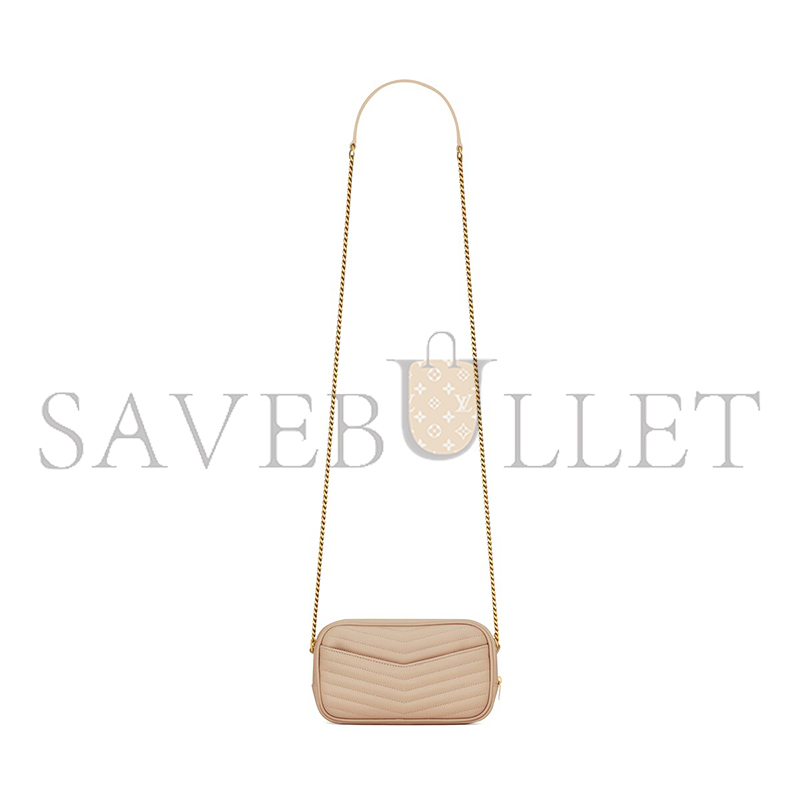 YSL MINI LOU IN QUILTED LEATHER 748849DV7012721 (19*10.5*5cm)